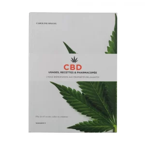 Couverture du livre CBD – 65 façons de l’adopter au quotidien édité chez Marabout