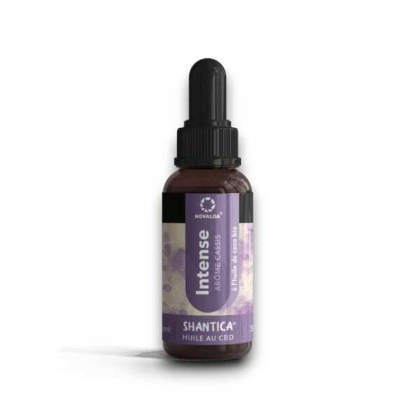 Huile CBD L’Intense – spectre complet – CBD, CBG, CBN – flacon 10 ml