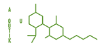 Logo blanc de La Boutik du CBD sur fond transparent