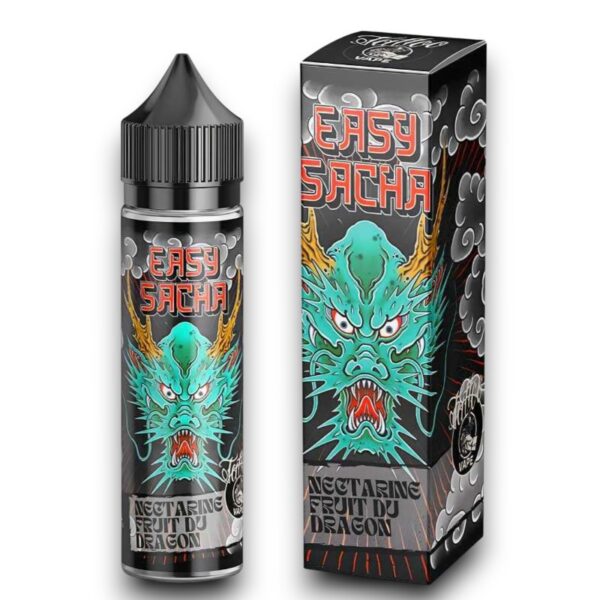 -liquide Easy Sacha saveur nectarine et fruit du dragon 50ml sans nicotine