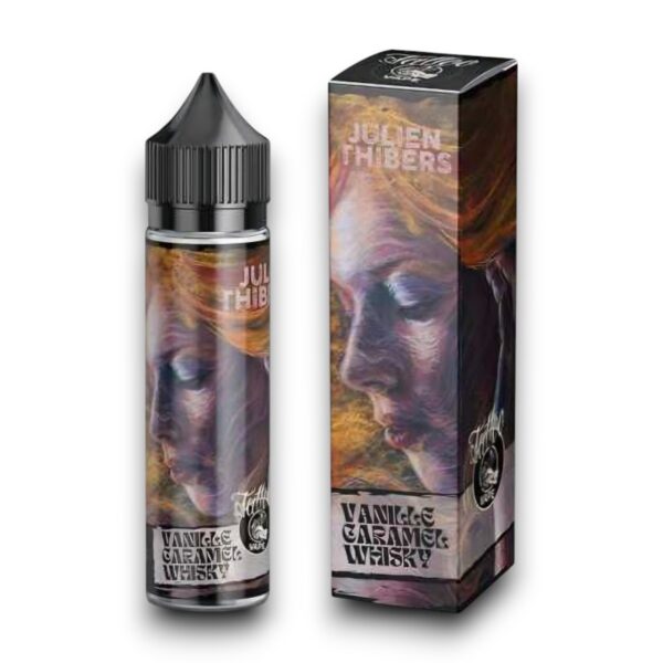 E-liquide Julien Thibers saveur vanille caramel whisky 50ml sans nicotine