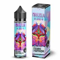 -liquide Manuella Ana saveur fraise et pastèque 50ml sans nicotine