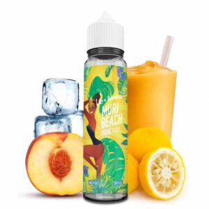 E-liquide Muri Beach Like A Woman saveur pêche yuzu 50ml sans nicotine